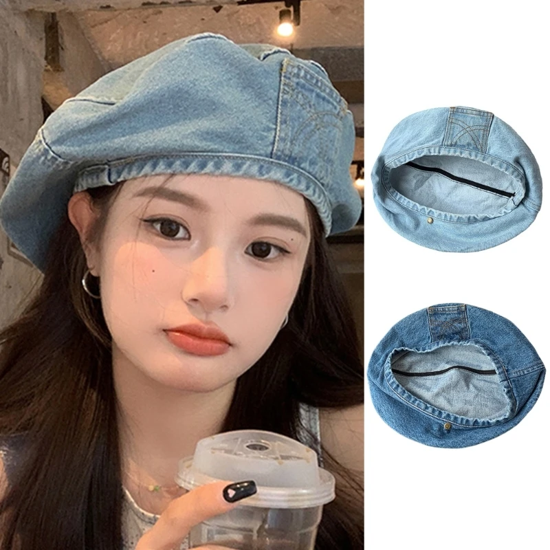 

Women Fashion Painter Hat Breathable Bonnet Teens Girls Spring Headwear