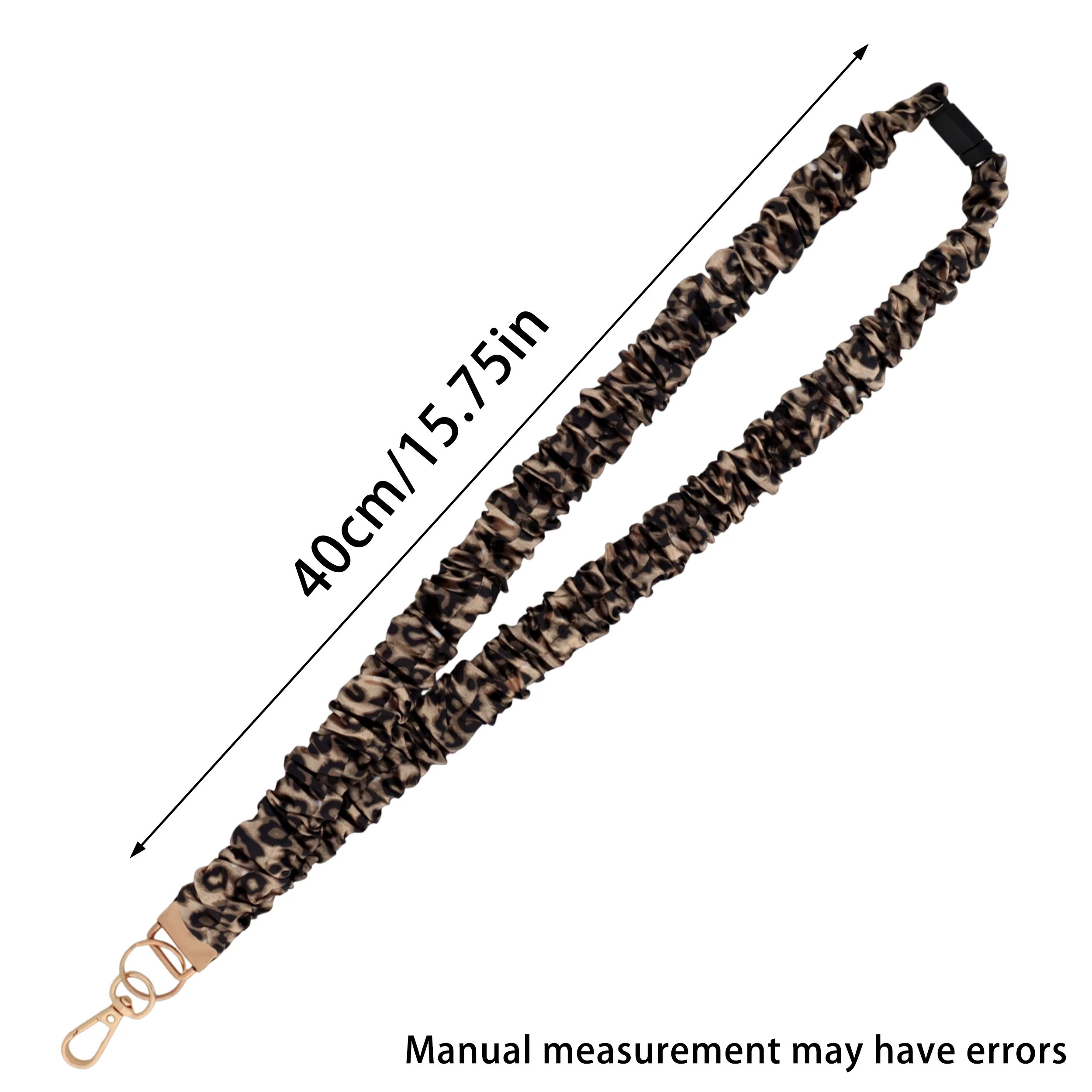 Versatile Stretchable Scrunchie Lanyard
