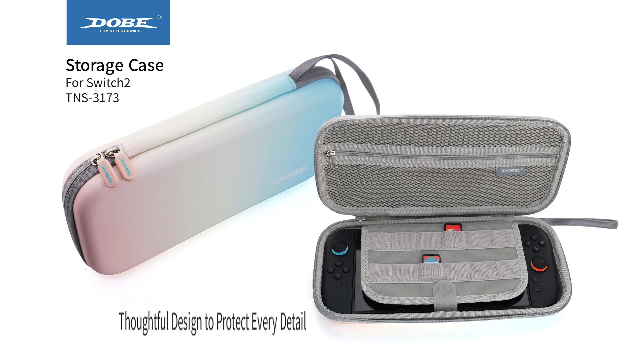 Switch 2 Hard Shell Case - EVA Exterior Drop Protection