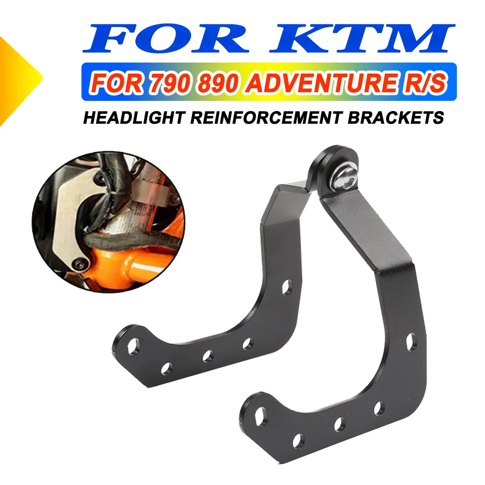 

Motorcycle Accessories Neck Brace Headlight Reinforcement Bracket For KTM 890 ADVENTURE R 790 ADVENTURE S R 2018 -2023