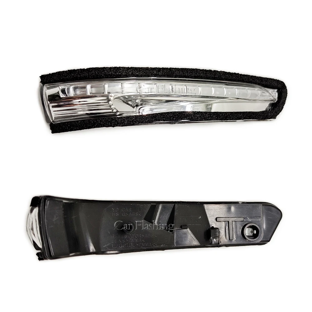 ASDGH For Kia, forte, for Cerato K3 2012-2016 Auto LED Achteruitkijkspiegel Licht Indicator Knipperlicht Repeater Richtingaanwijzerlamp (Rechts Auto vleugelspiegel indicatielampje(BLACK Right