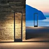 Outdoor Landscape Path Lights LED 7W Black IP54 Waterproof Lawn Post Lights Fixture for Lawn Patio Courtyard Driveway Decoration 3