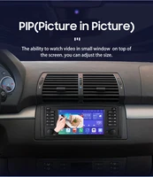 Hizpo systèmes intelligents de voiture pour BMW série 5 E39 X5 E53 M5 1996-2003 multimédia 2din Autoradio Android 13 Auto Carplay 7862 4G 6