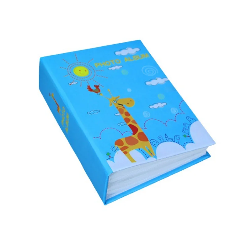 Álbum Fotográfico De 22 X 23,5 Cm Con Diseño De Elefante Rosado