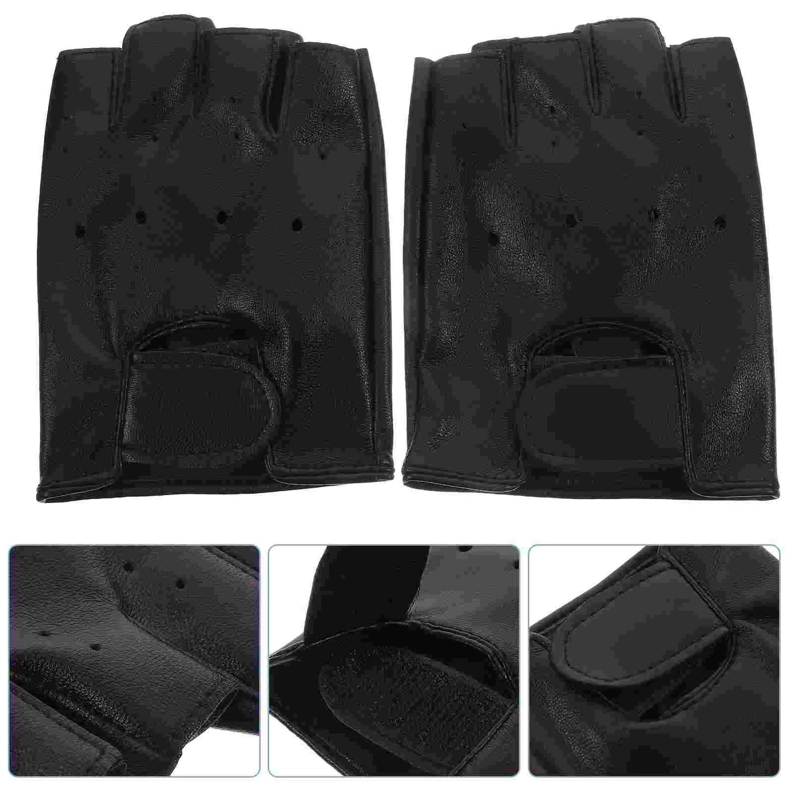 

1 Pair Kids Gloves Useful Outdoor Sports Half Finger Gloves Practical Children Riding Gloves for Outside (Free Size,