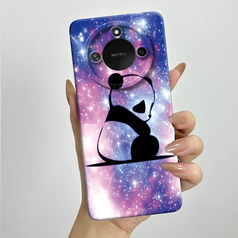Sweet Painted Silicone Phone Case - Fashion Cartoon Design, Protective & Stylish