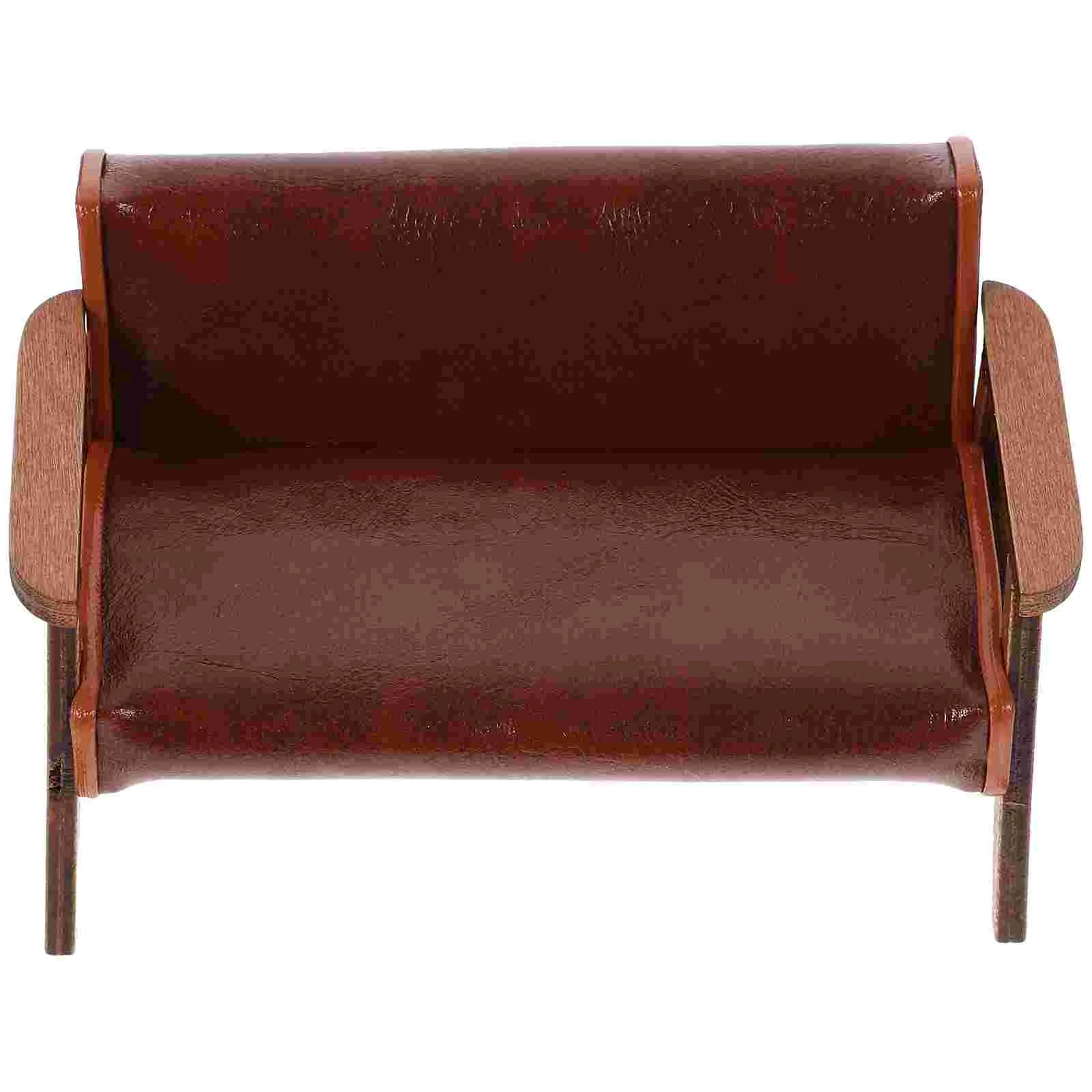 

Models Miniature Chair Vintage Armchair Adornment Sofa Desktop Furniture No Toy