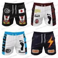 Hajime No Ippo Rash Guards Surfing Jersey Beach Shirt Swimwear Diving Gym Shorts MMA BJJ Men's Jiu-Jitsu Fitness Suit Breathable 1