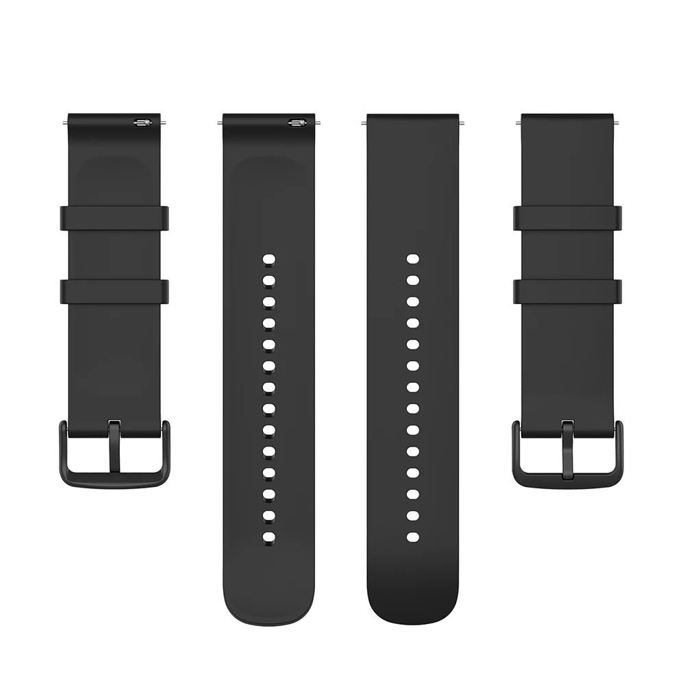 Premium 20mm Silicone Smart Watch Band - Versatile & Comfortable Fit