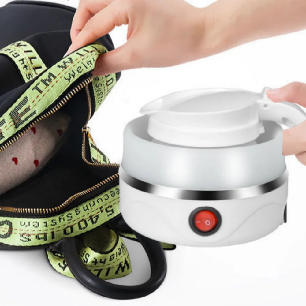 600ML Foldable Electric Travel Kettle Portable Water Boiler 3