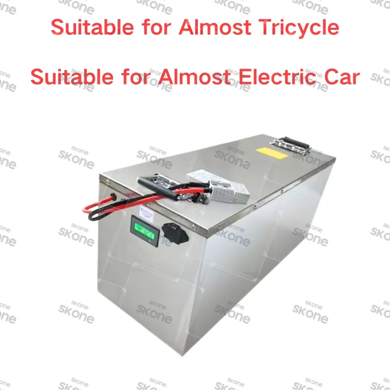 48V LiFePO4 Rechargeable Battery with Bluetooth for Solar Backup Systems