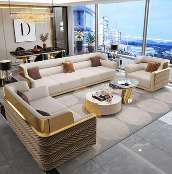 Teddy Fur Sofa Set 1