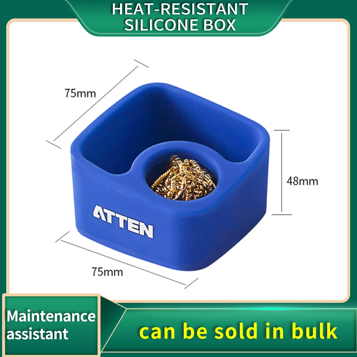 Soldering Iron Tip Cleaning Ball Desoldering Mesh Filter Cleaning Nozzle Tip Copper Wire Heat