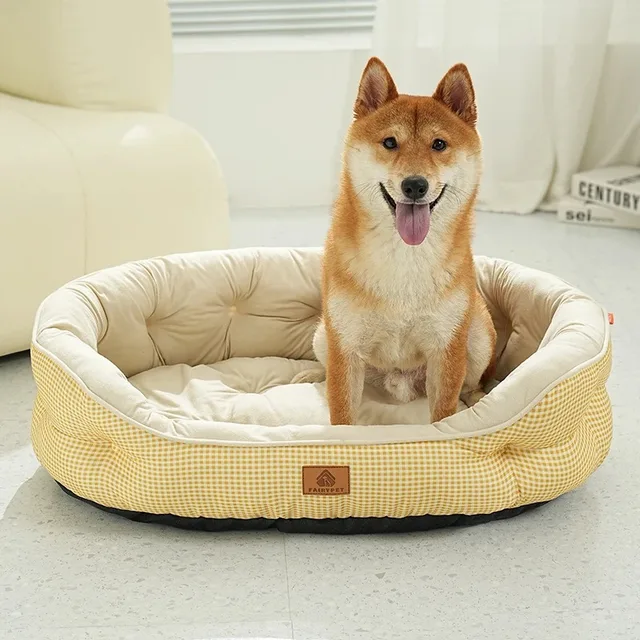 Dog Sleeping Mat All Season Universal Rotundity Pet Nest Durable Grip Dog Kennel Anti Tear Bite Dog Cat Beds Wear Resistant Home