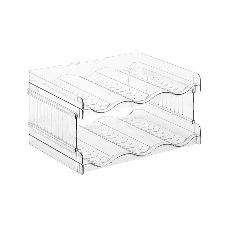 

1 PCS Bottle Holder Fridge Organiser Bottles Storage Bottle Holder Transparent PET For Fridge,Cabinet,Kitchen Organiser