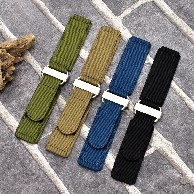 Per Panerai Cinturino Per Orologio In Nylon Bell Ross Comodo Chiusura A Strappo Br 22Mm 24Mm Cinturino Antiallergico Con Fibbia Ad Ago
