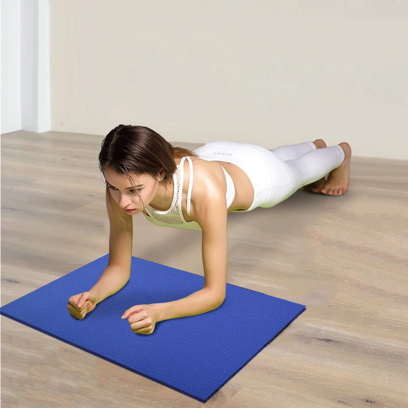 Portable Yoga Mat Flat Support Exercise Abdomen Small Inversion Mat PVC Shock Absorption Balance Fitness Supplies
