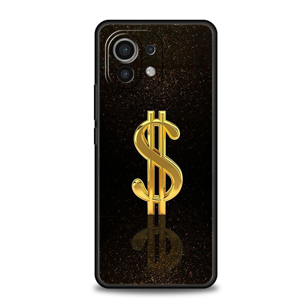 Gold Money Pattern Soft Phone Case Cover