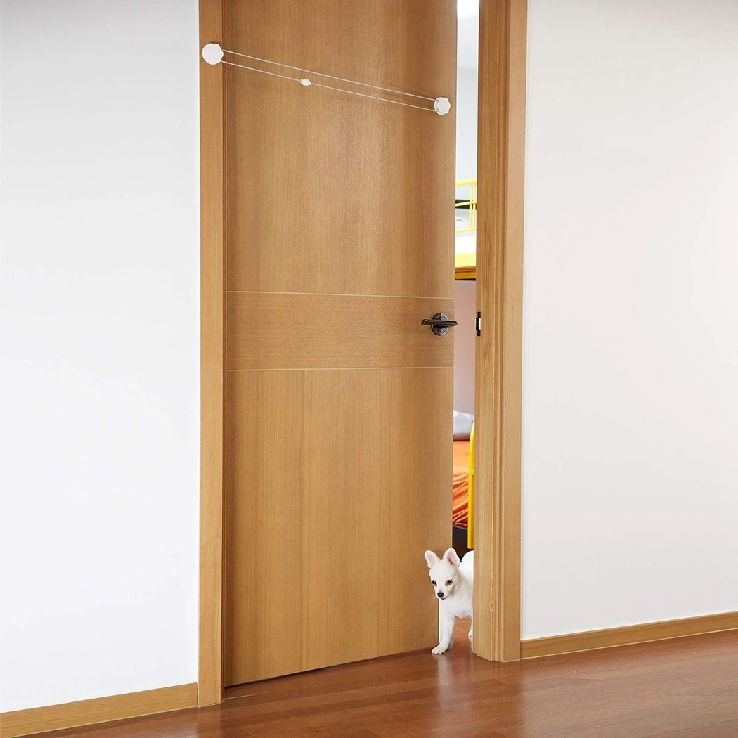 Automatic Pet Door Opener Controllable Entry Training Open Hole Doorway Without Drilling Easy Installation For Dog Cat Removable