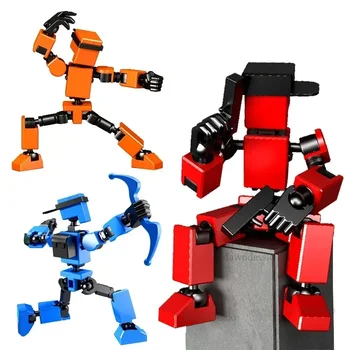 Creative Multi-Jointed Movable Shapeshift Robot 3.0 3D Printed Mannequin Dummy Action Model Doll Toy Kids Figure Decora Boy Gift