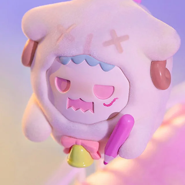 thumbnail image 1 of Caja sorpresa de juguetes con forma de oso fantasma Shinwoo, caja misteriosa con forma de hotel Sweet Dream, figuras de acción de anime Kawaii, regalo para niñas, 1 of 5