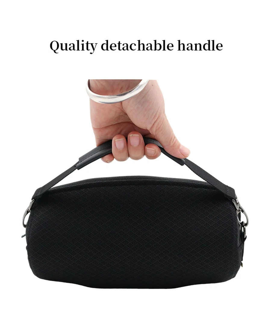 Portable Bag for JBL CHARGE6 Speaker Sound Permeable Bags Charge 6 Outdoors Travel Carrying Transparent Case