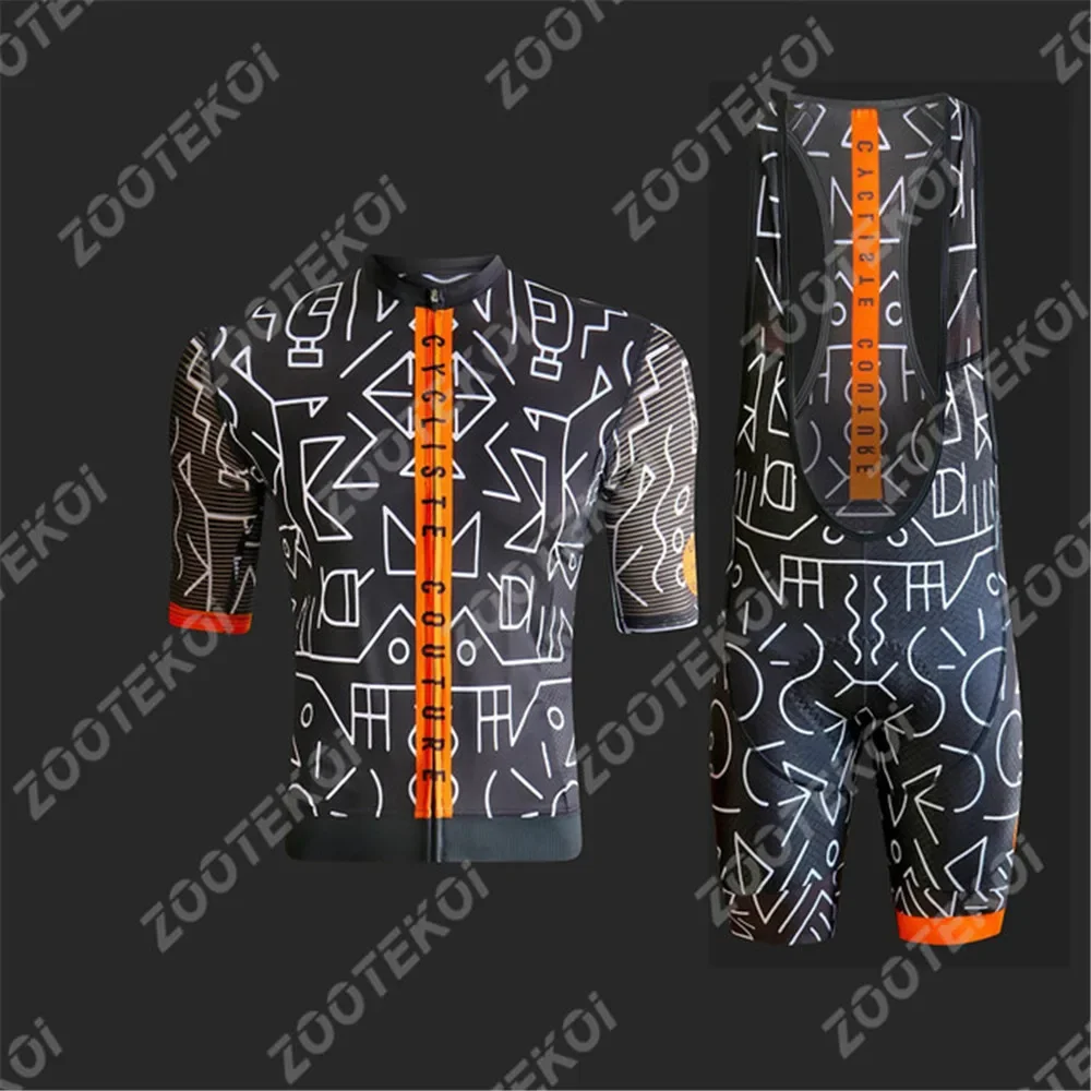 Chaise Men Summer Cycling Clothing tops MTB Bike Clothes Maillot Ropa Ciclismo Bib Shorts 9D Gel Cycling Bicycle Suit