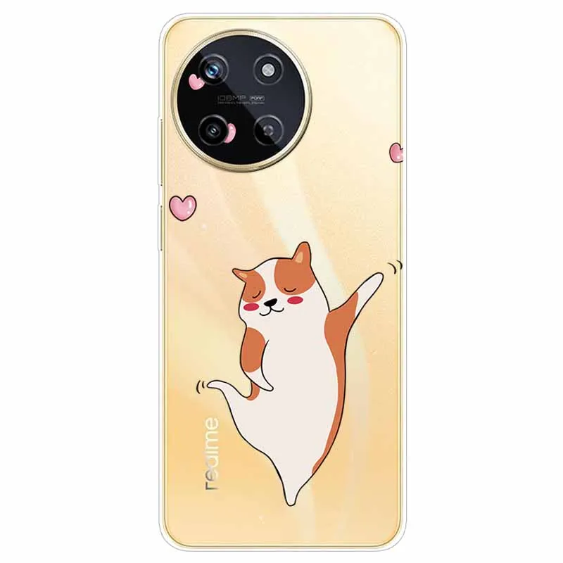 Transparent Cute Soft Silicone TPU Phone Case - Clear Protective Cover