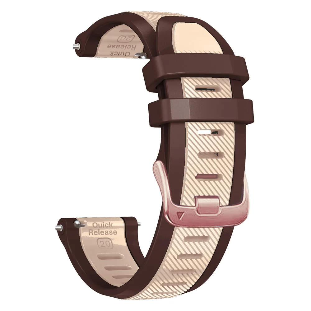 Versatile Silicone Watchband - 20mm Strap Replacement Bracelet