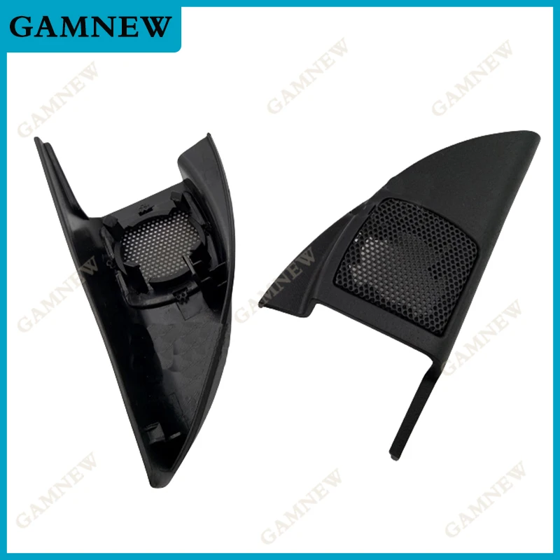 Speaker Tweeter Speaker Empty Box Speaker Protective Cover 2Pcs Car Tweeter Refitting Audio Door Angle Gum Speaker Cover Boxes Mounts For Honda City 2008-2013
