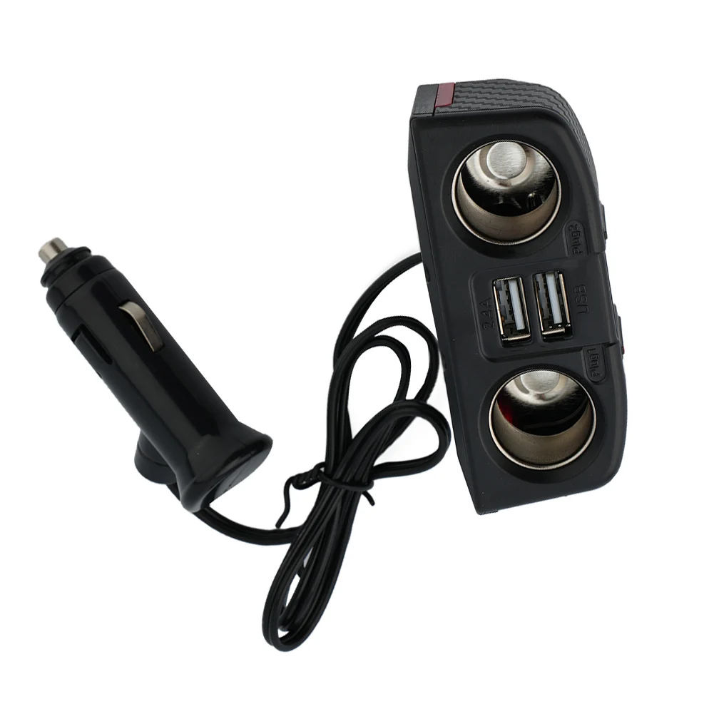     USB , 2Way й, 12V ܼƮ  , й, 2 USB  ׼  Ƽ, 1 X