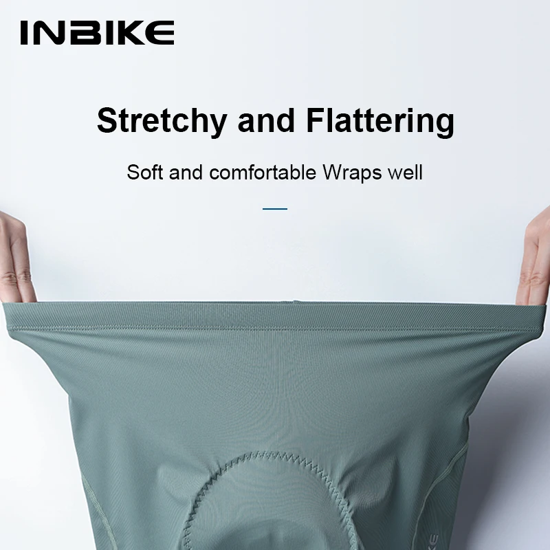 INBIKE-Breathable Cycling Shorts for Men 3D Gel Pad Shockproof Bicycle Underpant MTB Road Bike Underwear