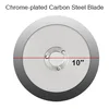10" Meat Slicer Cutting Machine Chrome-plated Carbon Steel Blade Electric Deli Meat Cheese Food Ham Slicer Commercial 6