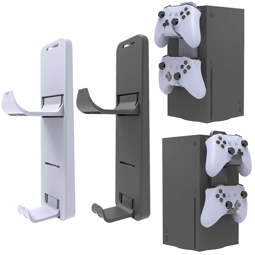 PS5 게임 콘솔 스탠드 헤드폰 스탠드 게임 컨트롤러 홀더 행거 PS5 슬림 콘솔 용 스탠드 컨트롤러 행거