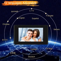 4.5 Inch 1080P Digital Door Viewer Smart Home Peephole Doorbell Camera PIR Motion Detection Night Vision Video Doorbell - Image 4