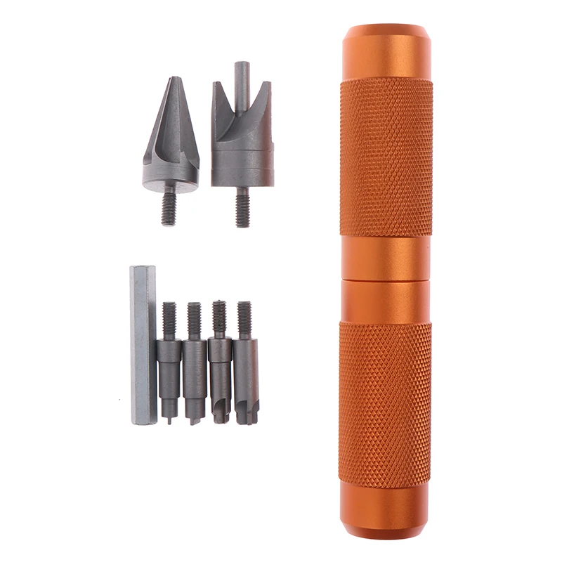 Alloy Case Prep Multitool Case Chamfer Deburring Hand Tools For Reloading Primer Pocket Cleaners Reamers For Removing Crimps 1pc - 1420