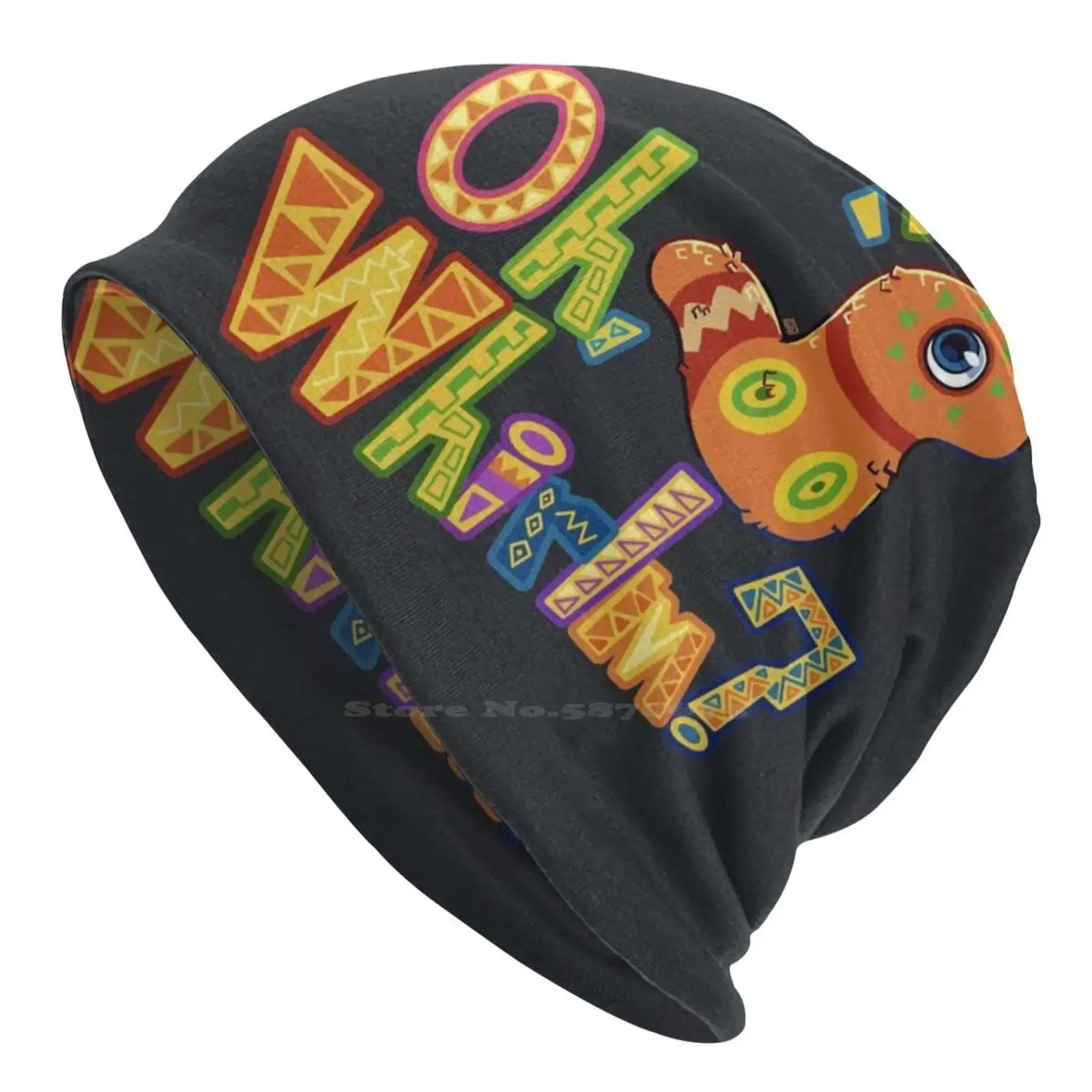 Oh Whirlm? -Viva Pi? Cappello Lavorato A Maglia Con Stampa Ata Berretto Caldo Berretti Da Esterno Viva Pi? Ata Viva Pinata Rare Oh Worm Whirlm Cute