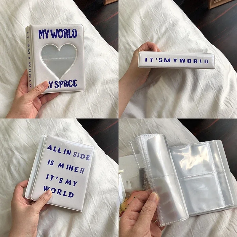 64 Pockets Mini Photo Album Photocard Holder Storage Book