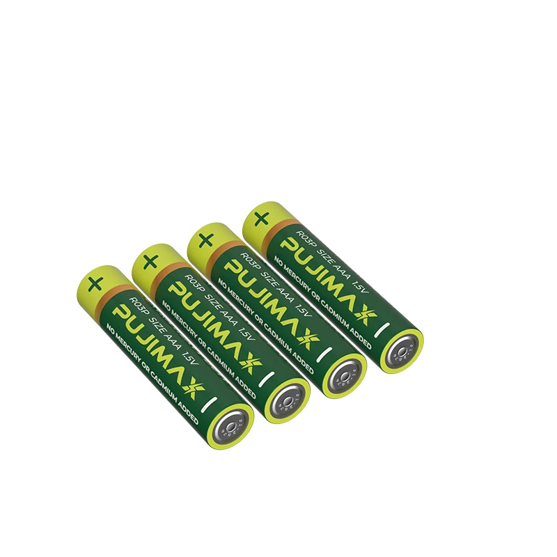 60PCS/Lot 1.5V AAA Carbon Battery 3A R03P Disposable Dry Battery For Thermometer Fingerprint Lock Doorbell With Boxed disposable battery