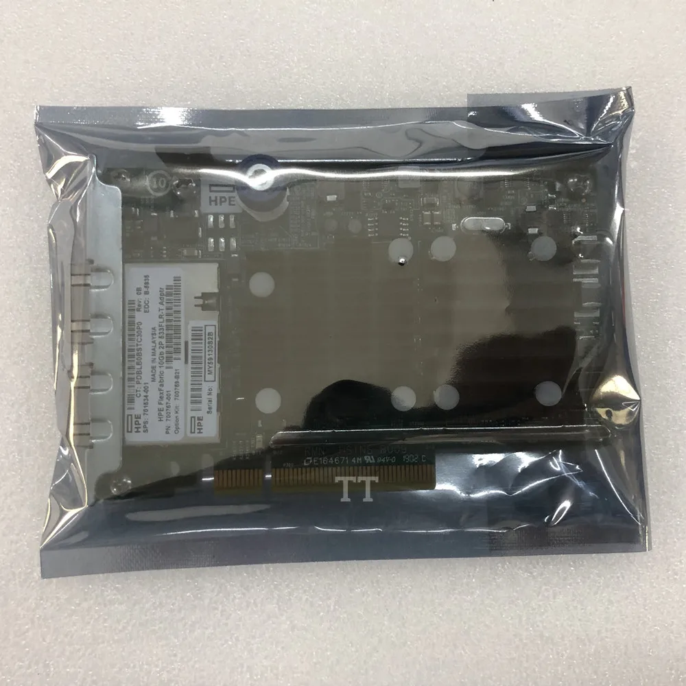 Adaptador Original tt para hp Hpe Flexfabric 10gb Portas 533flr-t 701534001 700757-001 700759-b21 Bcm957810 Navio Rápido - Imagem 4