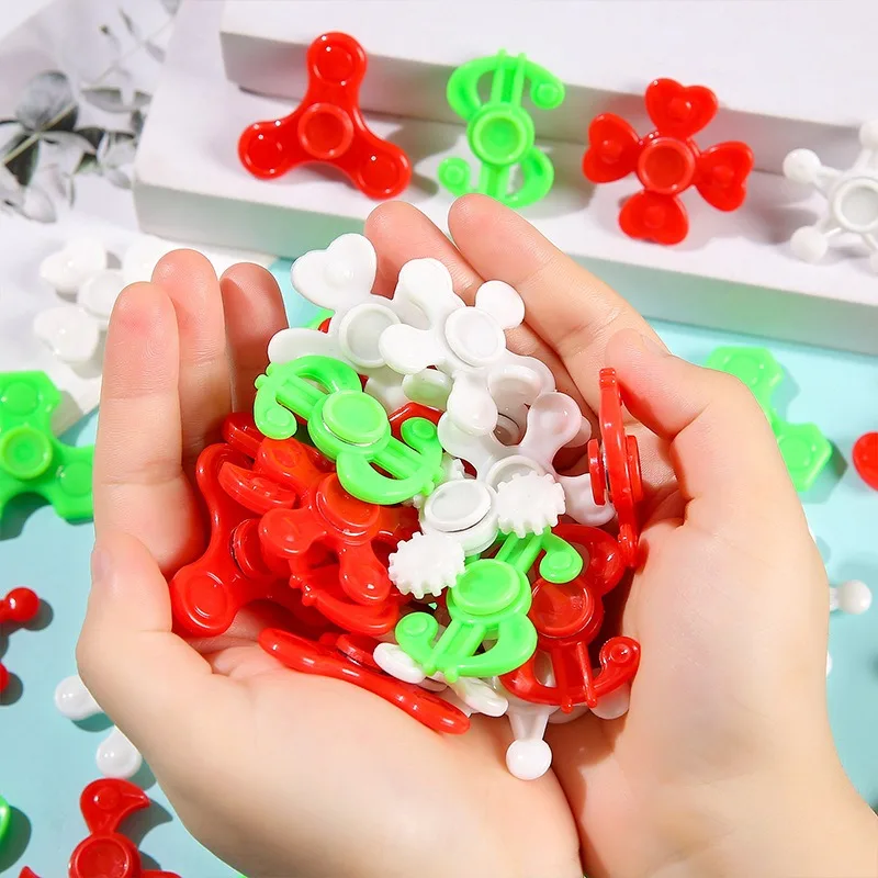 10er Set Mini Kreisel Für Kinder Spielzeug Als Gastgeschenk_voghion.com