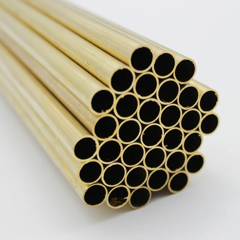 Brass Tube Pipe OD 2mm 3mm 4mm 5mm 6mm 7mm 8mm 9mm 10mm 11mm 12mm 13mm 14mm 15mm 16mm 17mm 18mm 19mm 20mm 25mm 30mm 35mm 40mm 45