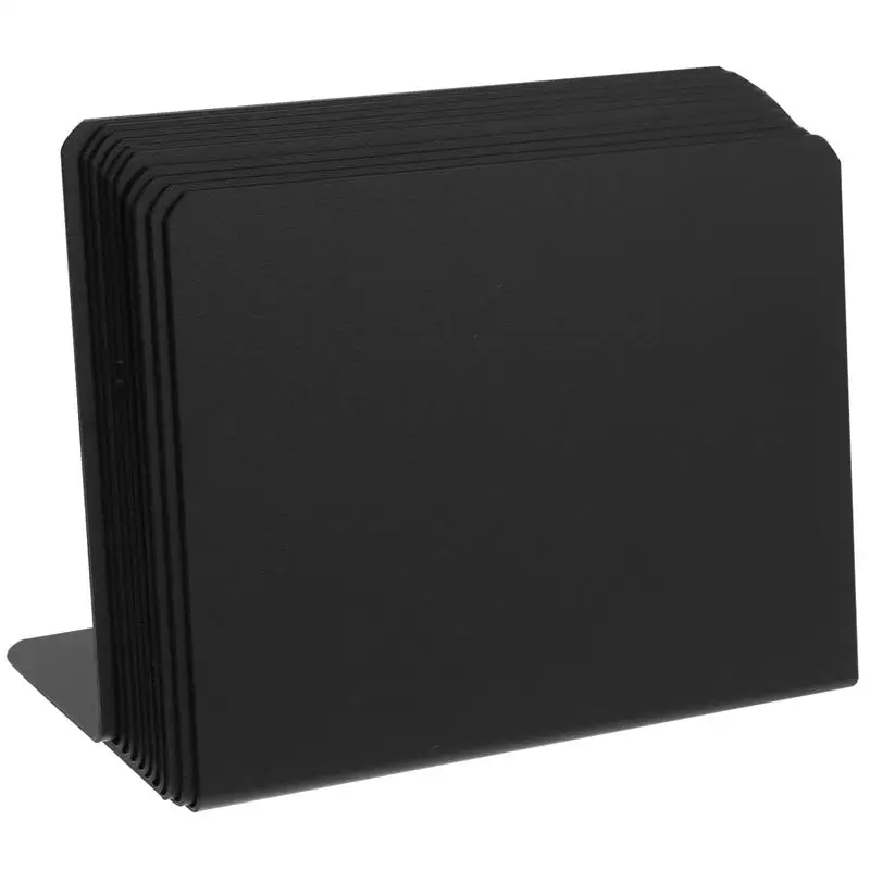 10pcs Mini Chalkboard Signs Erasable Table Signs Reusable Tabletop Message Board Place Cards Name Tags Labels
