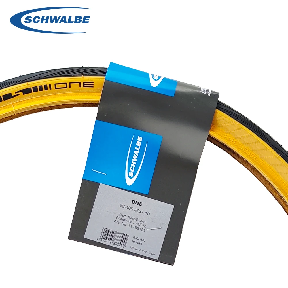 【美品】SCHWALBE ONE 20×1.10(28-406) シュワルベワン SCWALBE ONE 20×1.10（28-406）チューブタイプ | LORO CYCLE