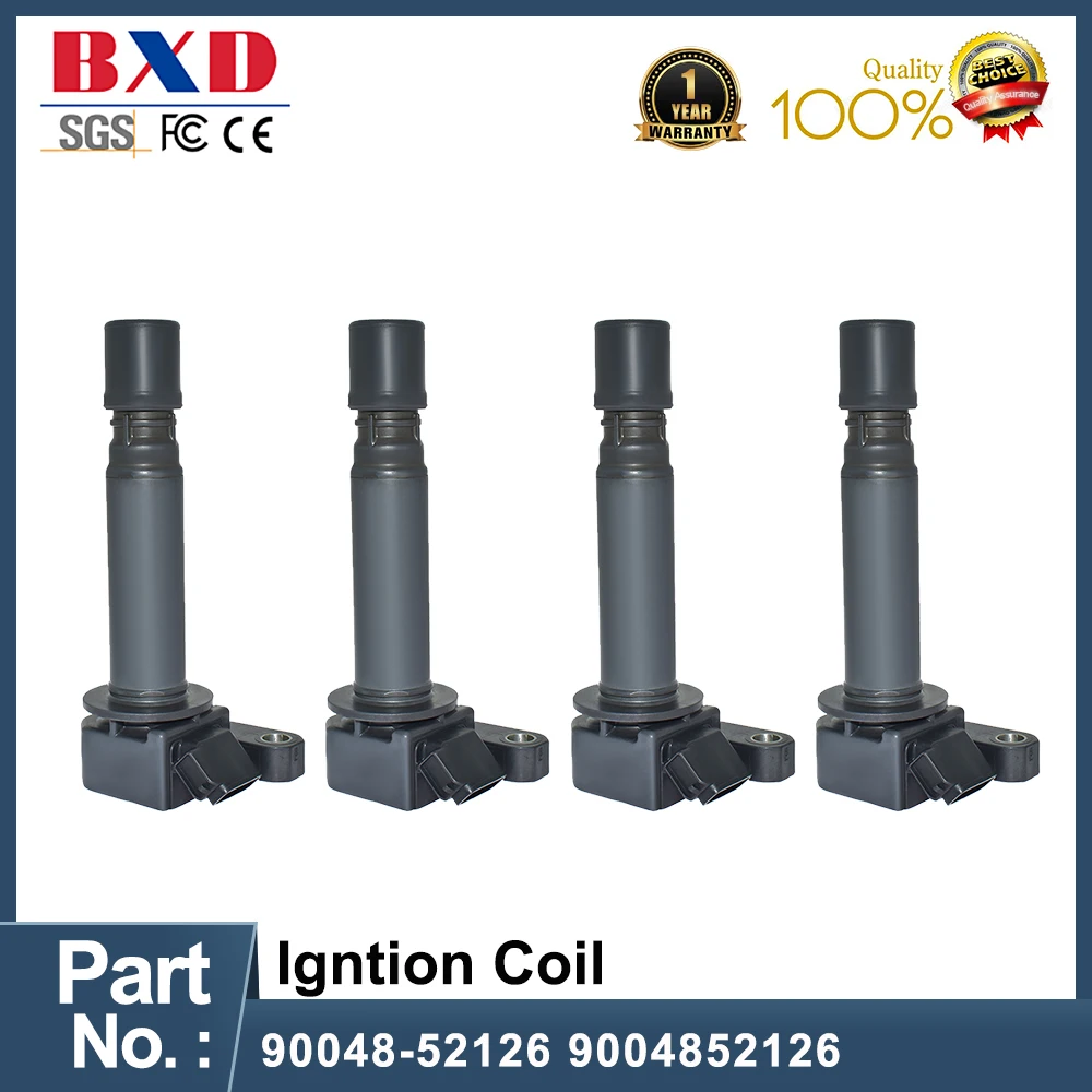 Bobina Di Accensione 1/4Pcs 90048-52126 9004852126 Per Daihatsu Cuore, Move, Sirion