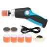 60W Mini Polishing Machine 8500RPM Variable Speed Car Polisher Cleaning Polishing Waxing Scratch Repair Tools USB Charging 1
