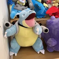 Jouets en peluche Blastoise mignons, jouet en peluche Pokémon, Bulbasaur, Charmander, Squirtle, Pikachu, figurine d'anime, Gengar, Eevee, poupée en peluche, cadeau 6