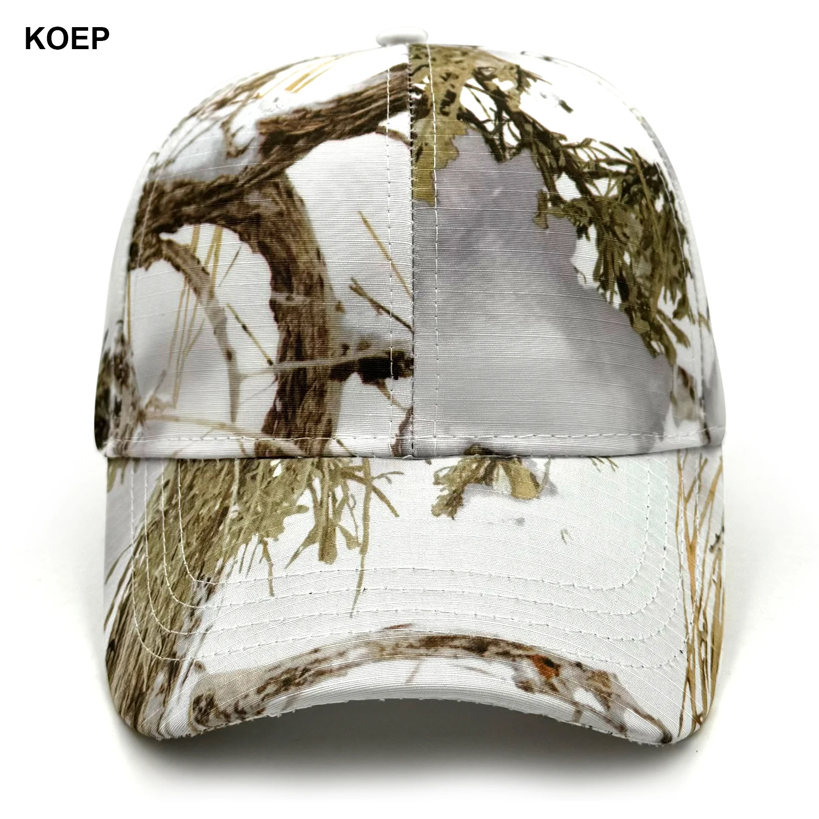 KOEP Outdoor Fishing Caps Jungle Tree White Camouflage Baseball Cap Hunting Hat Cotton Dad Snapback Hats KBRT4B 3