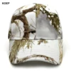 KOEP Outdoor Fishing Caps Jungle Tree White Camouflage Baseball Cap Hunting Hat Cotton Dad Snapback Hats KBRT4B 3