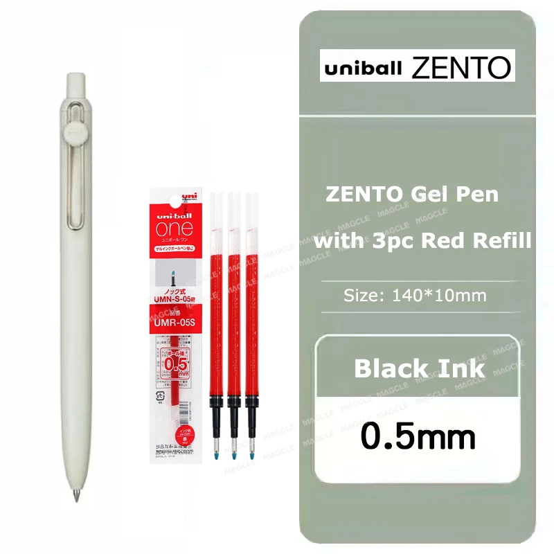 Eco-Friendly Water-Based Gel Pen with Stylish Barrel and Long-Lasting Grip